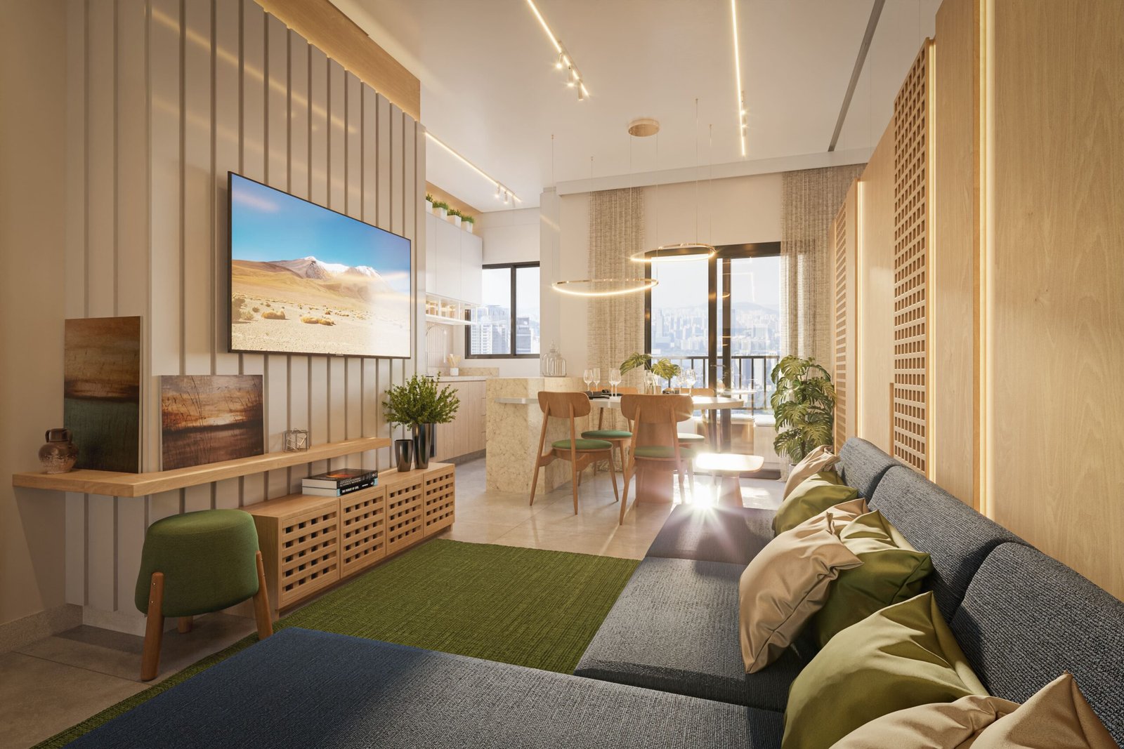 Proj3d-Studio Jatoba-Central Park-Apto3q-01 Living-HR00 (3)